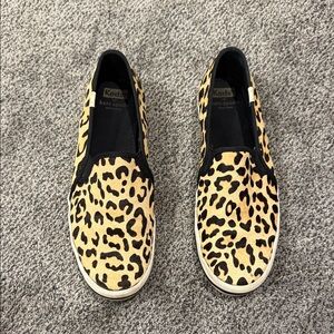 Kate Spade Leopard Print Slip-On Sneakers